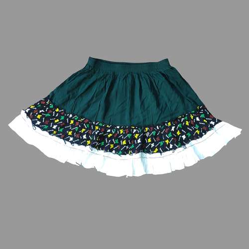 دامن زنانه مدل دامن زنانه مدل نخی کوتاه تمام کلوش کد 38