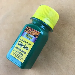  رنگ سبز تیره لبه چرم ادج کوت مدل 20ml حجم 20 میلی لیتر 