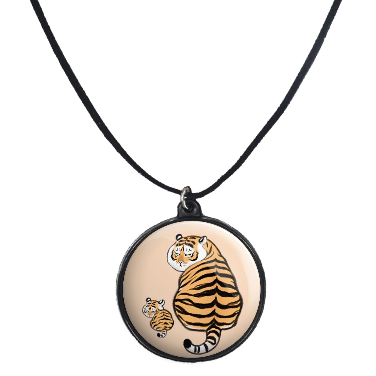 گردنبند پرمانه طرح حیوانات کیوت کد pmb.21537 مدل دو طرفه