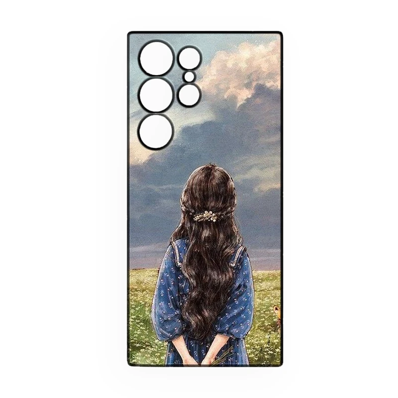 کاور طرح دخترانه کد 246 مناسب برای گوشی موبایل سامسونگ Galaxy S25 Ultra