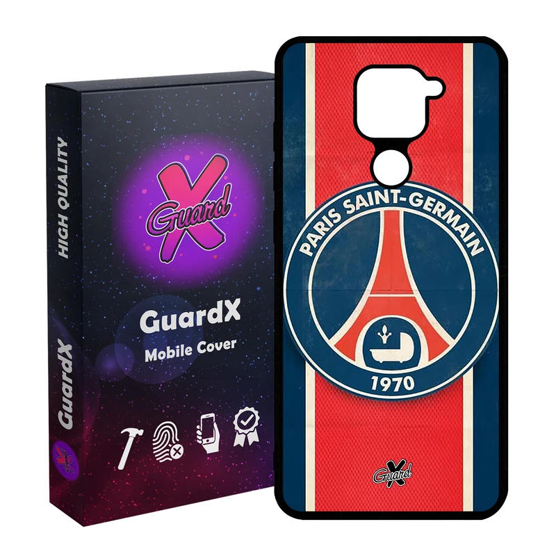 کاور گارد ایکس طرح PSG مدل Glass10055 مناسب برای گوشی موبایل شیائومی Redmi Note 9