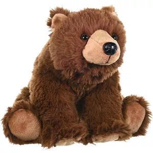 عروسک طرح خرس گریزلی مدل Wild Republic Bear کد SZ11/749 طول 18 سانتی‌متر