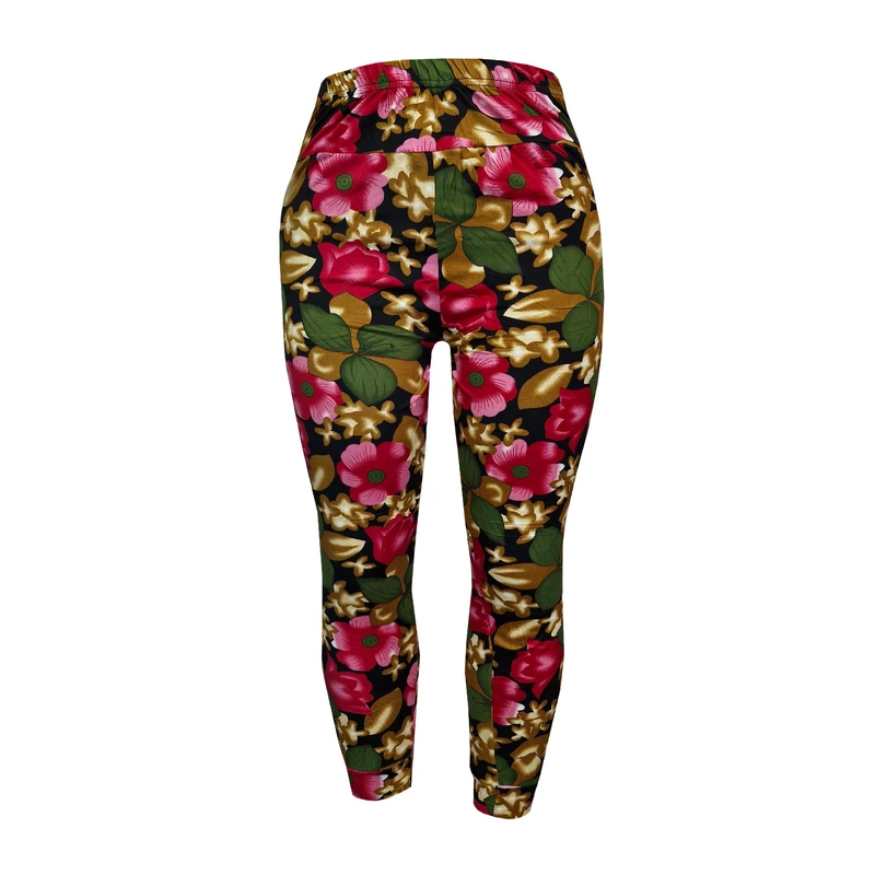 شلوار راحتی زنانه مدل Flower painting