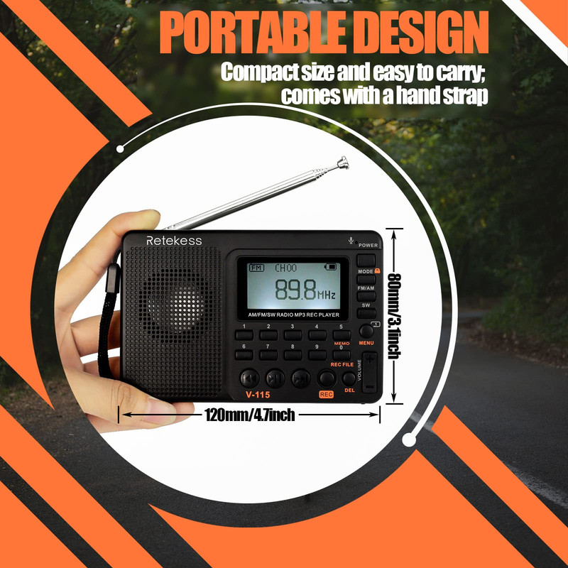 رادیو  ریتکس مدل v115