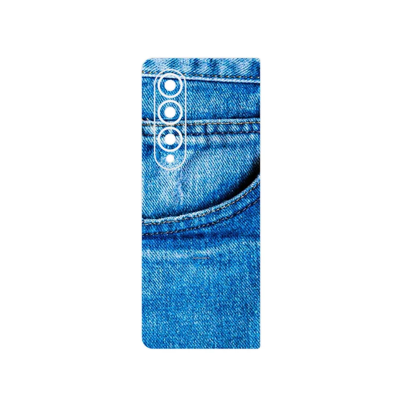 برچسب پوششی ماهوت مدل Fabric Texture 7 مناسب برای گوشی موبایل سامسونگ Galaxy Z Fold4