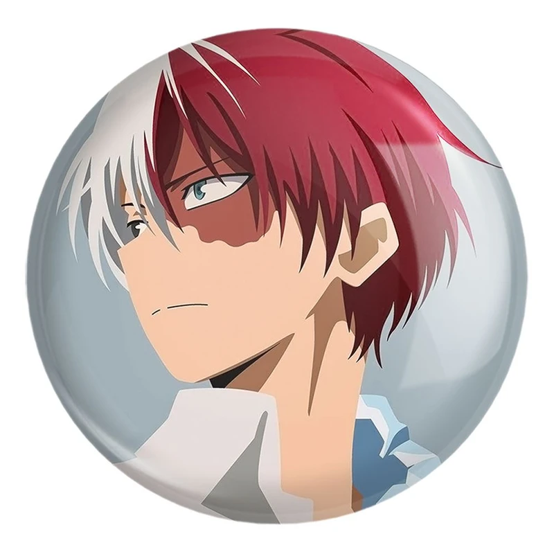 پیکسل خندالو طرح شوتو تودوروکی انیمه قهرمان من کد 13231 مدل بزرگ