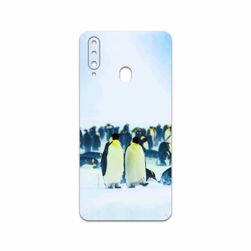 برچسب پوششی ماهوت مدل Penguin مناسب برای گوشی موبایل سامسونگ Galaxy A20s
