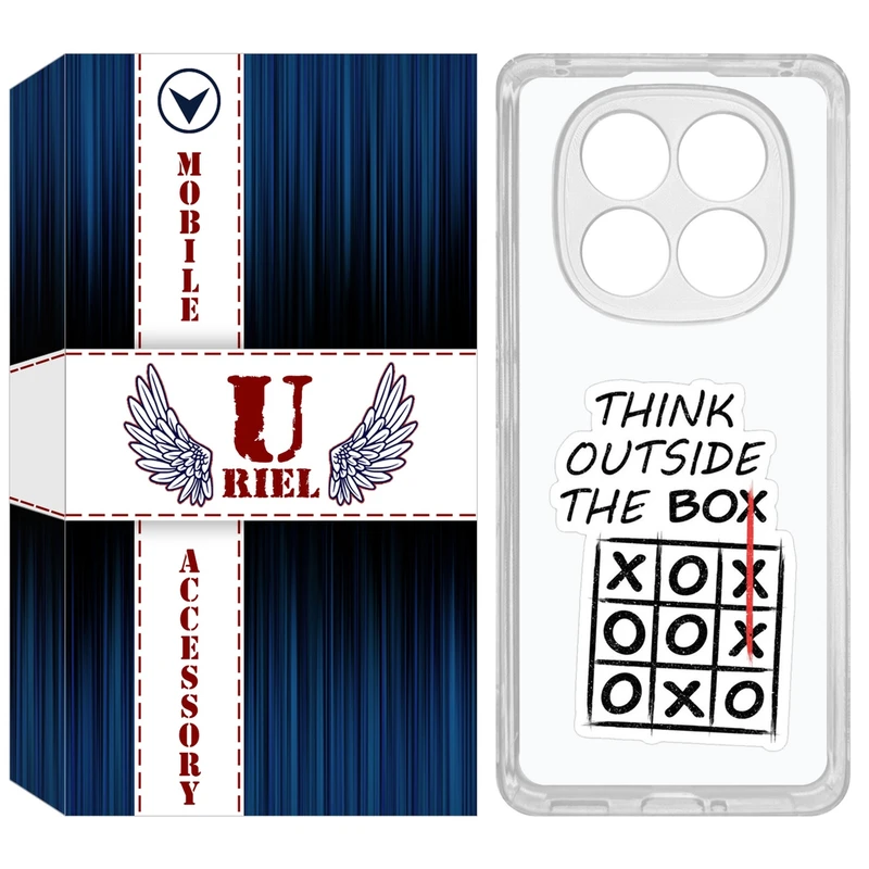 کاور یوریل مدل Clear کد 96 طرح انگیزشی مناسب برای گوشی موبایل شیائومی Redmi Note 14 Pro 4G / Poco X7