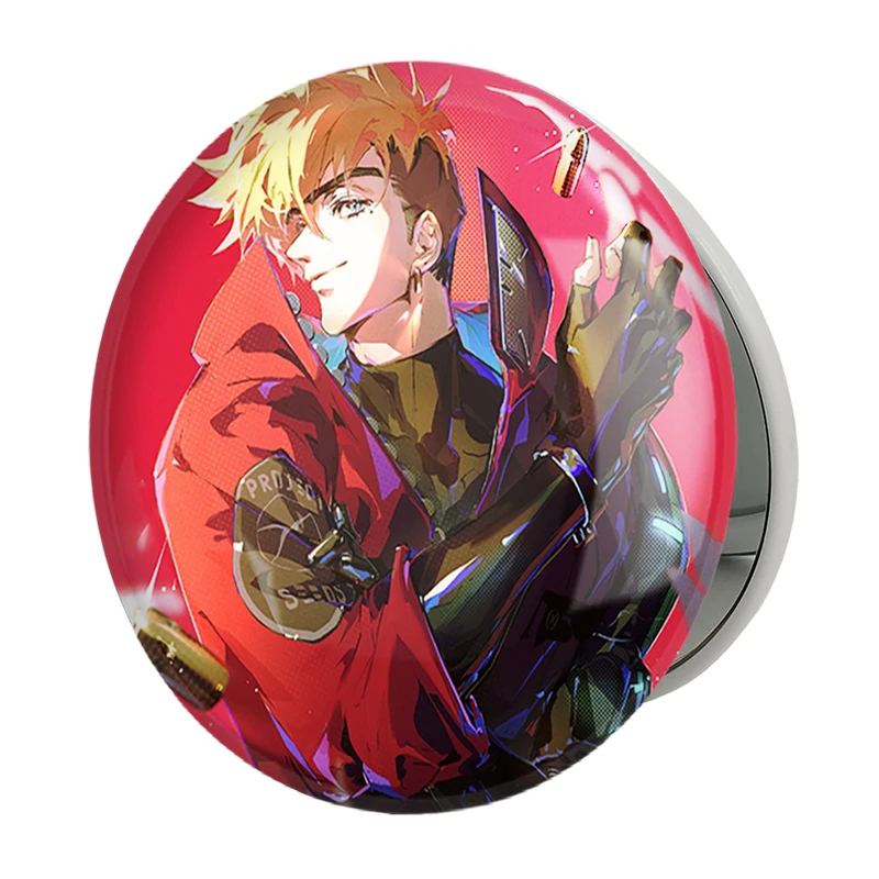 آینه جیبی خندالو طرح وش انیمه تریگان (Trigun) مدل تاشو کد 36236