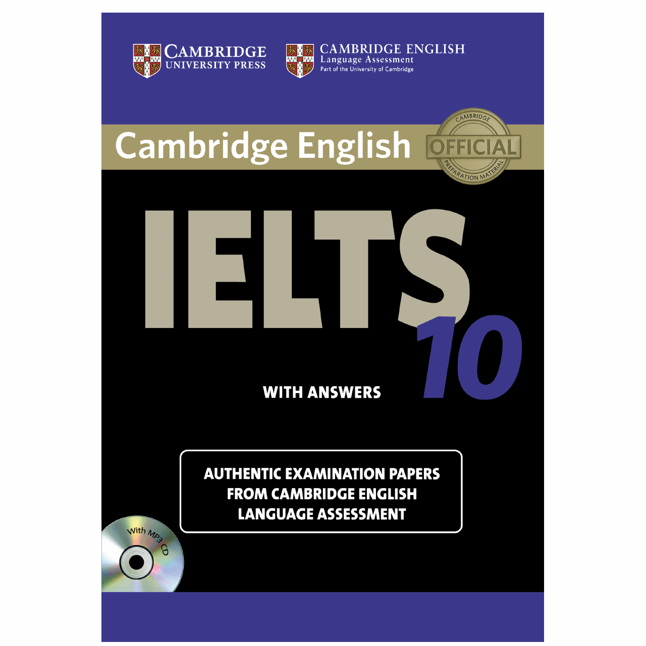 کتاب زبان IELTS Cambridge 10 همراه با CD انتشارات کمبریج