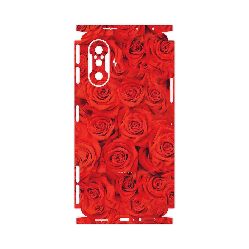 برچسب پوششی ماهوت مدل Red_Flower-FullSkin مناسب برای گوشی موبایل شیائومی Redmi K40 Gaming