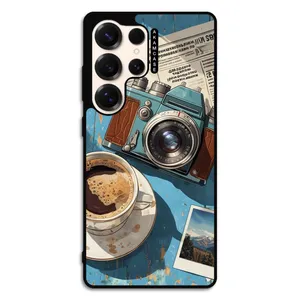 AKAM AMC-WSGS25U-COFFEE-1 Cover For Samsung Galaxy S25 Ultra