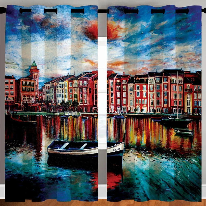 مجموعه 2 عددی پرده رنس مدل C31-50125