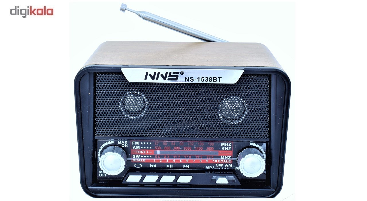رادیو ان ان اس مدل NS-1538BT