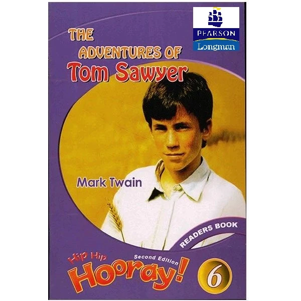 کتاب 6 The Adventures of Tom Sawyer Readers Hip Hip اثر Mark Twain انتشارات لانگمن