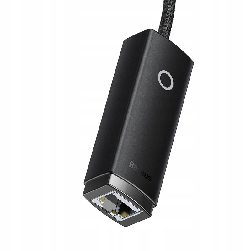 کابل تبدیل USB-C به LAN باسئوس مدل WKQX000201 100Mbps