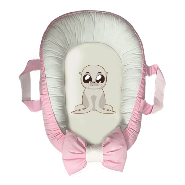 سرویس خواب سه تکه نوزاد مدل گارد محافظ دار طرح فانتزی فضایی کد 051