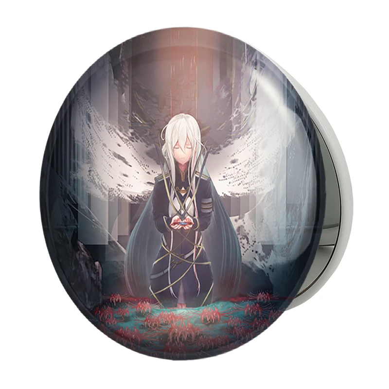 آینه جیبی خندالو طرح میلیزه انیمه 86 مدل تاشو کد 33823