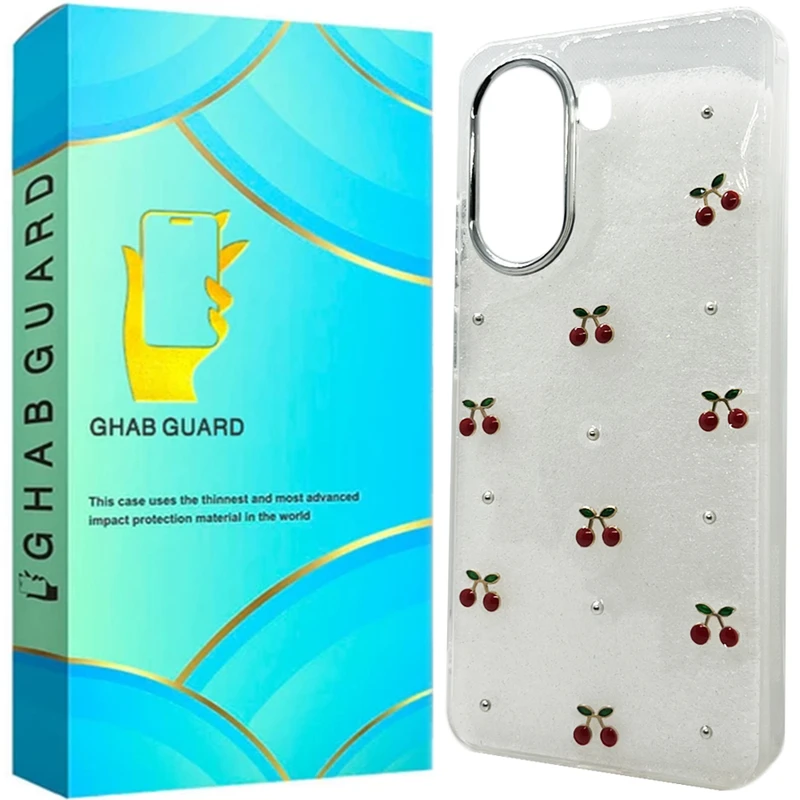 کاور قاب گارد مدل رزین طرح آلبالو مناسب برای گوشی موبایل شیائومی Poco X7 Pro