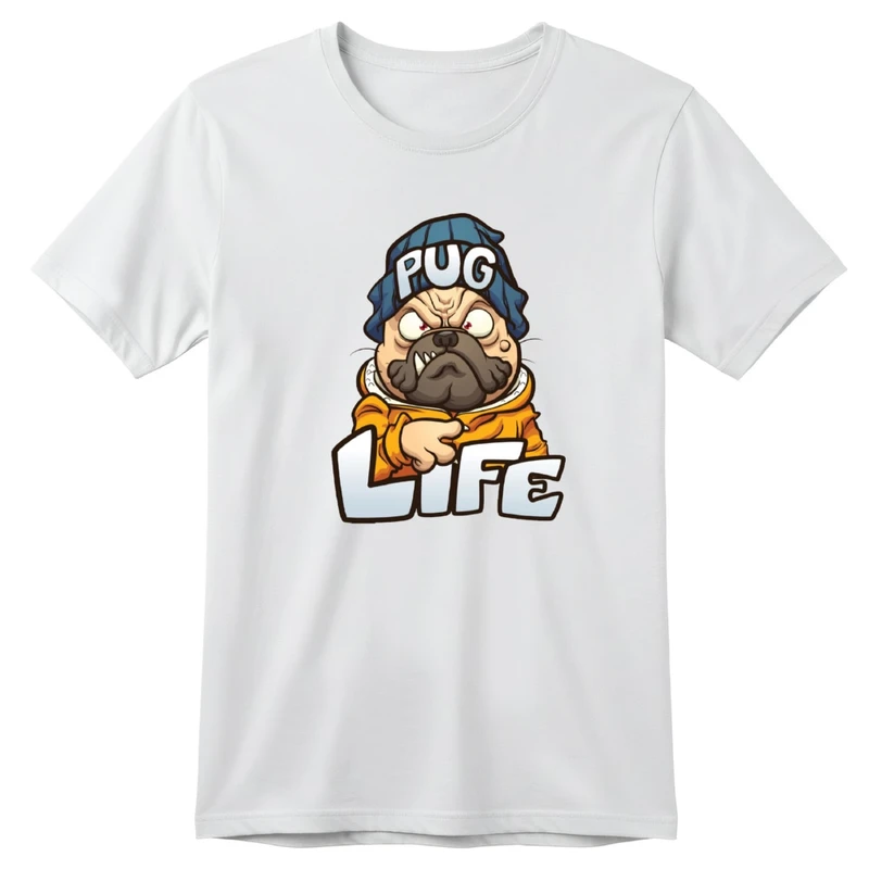 تی‌شرت آستین کوتاه بچگانه مدل سگ کد v6 