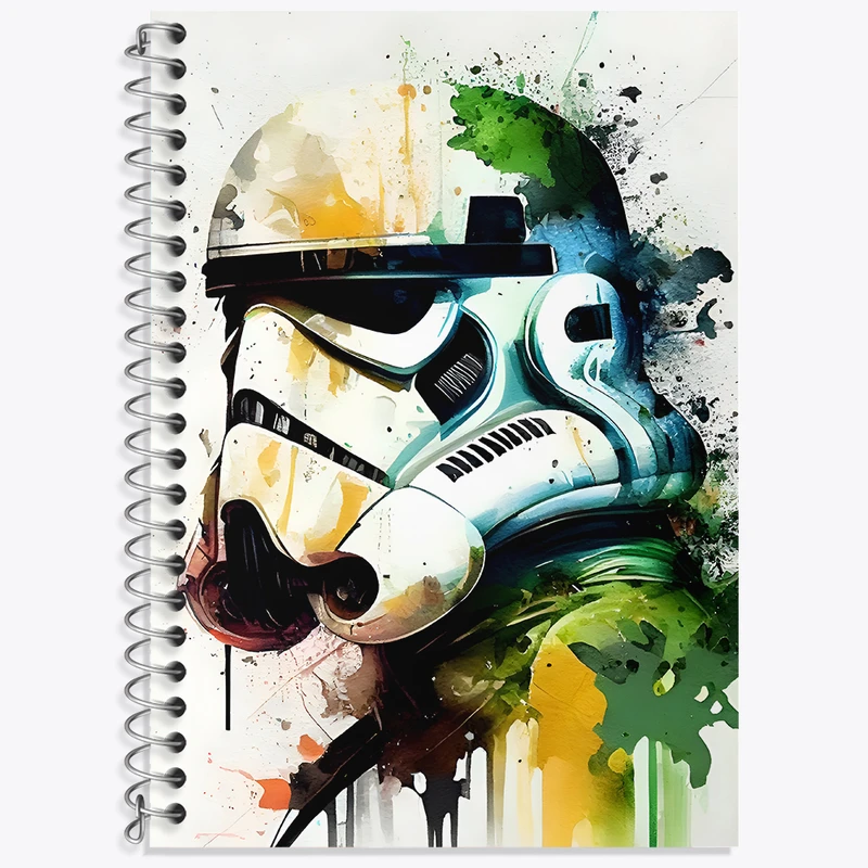 دفتر لغت 50 برگ خندالو طرح جنگ ستارگان (Star Wars)  کد N4526