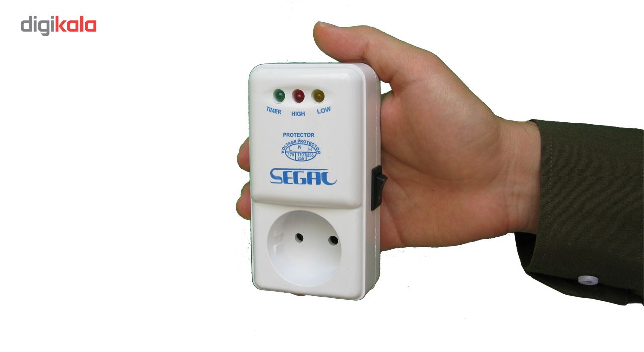 محافظ ولتاژ آنالوگ یخچال و فریزر سگال مدل کلید دار SGM1ED