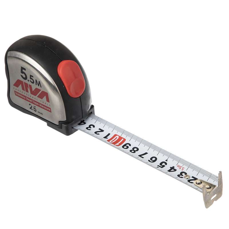 متر 5.5 متری آروا مدل Stainless Steel Tape Measure متر 5.5 متری آروا مدل Stainless Steel Tape Measure