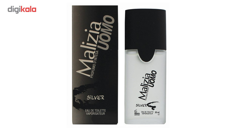 ادوتویلت مردانه مالیزیا مدل Silver حجم 50 میلی لیتر