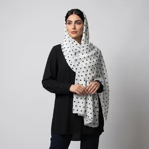 شال زنانه مدل نخ پنبه تابستانه کد sar-1515