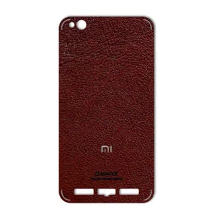 MAHOOT Natural Leather Cover Sticker for Xiaomi Redmi 5A