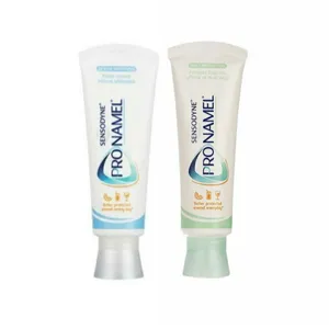 خمیر دندان سنسوداین مدل pronamel حجم 75 میلی لیتر به همراه خمیر دندان سنسوداین مدل Whitening حجم 75 میلی لیتر