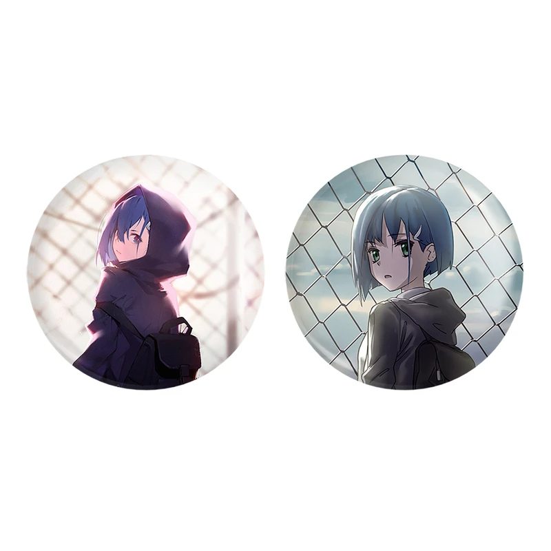 مگنت خندالو طرح ایچیگو انیمه دارلینگ در فرنکس کد 1201312015 مجموعه 2 عددی