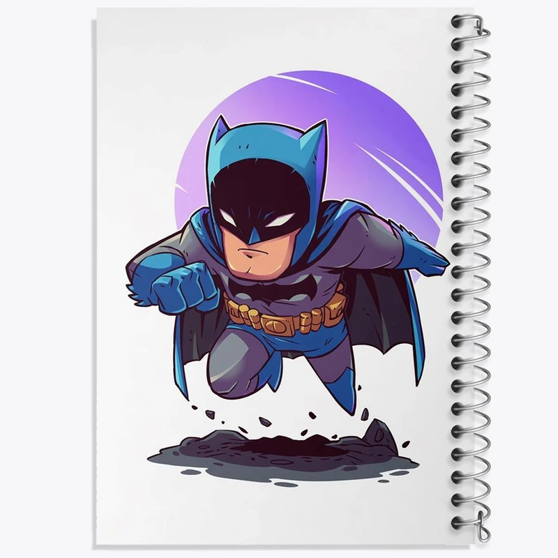 دفتر شطرنجی 50 برگ خندالو طرح بتمن Batman کد 10272