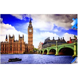 پازل 1000 تکه ترنم طرح ساعت BIG BEN به همراه یک عدد کیسه پازل ravensburger