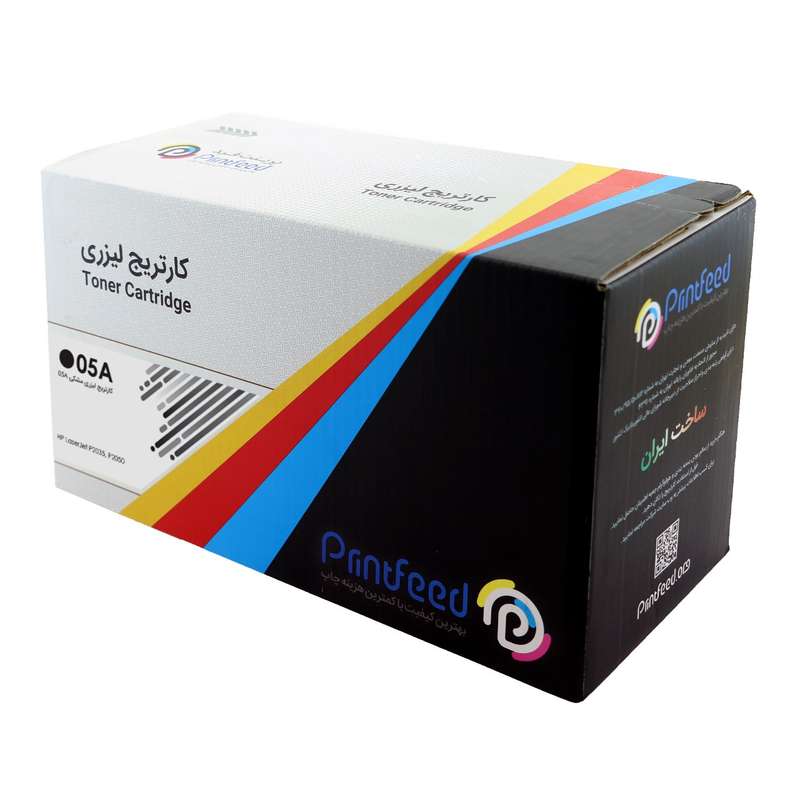 تونر کارتریج لیزری مشکی پرینت فید مدل 05A تونر کارتریج لیزری مشکی پرینت فید مدل 05A