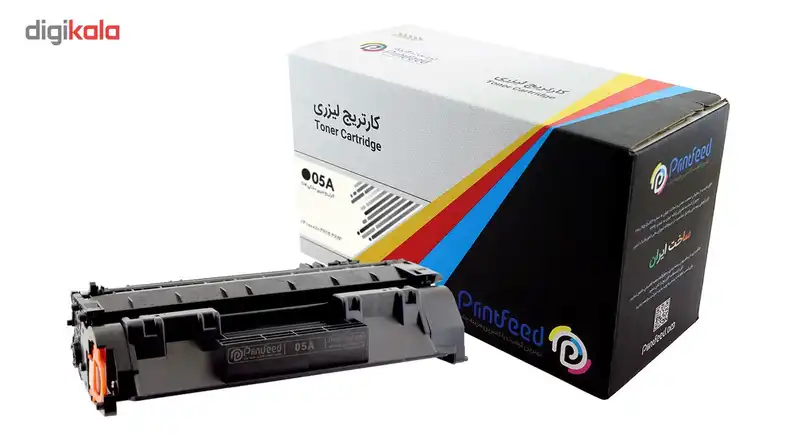 تونر کارتریج لیزری مشکی پرینت فید مدل 05A