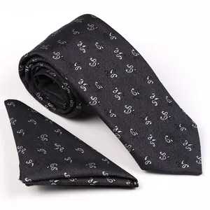 ست کراوات و دستمال جیب مردانه نسن مدل T272