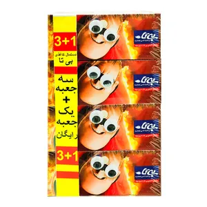 دستمال کاغذی 100 برگ بی تا مدل BIT_SHEGEFT4 بسته 4 عددی 