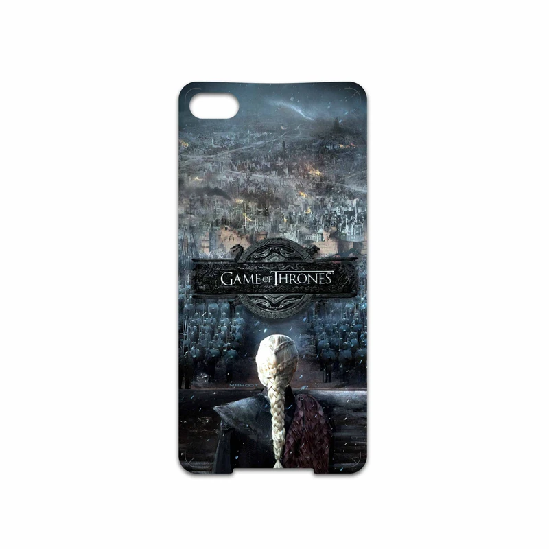 برچسب پوششی ماهوت مدل Game-of-Thrones مناسب برای گوشی موبایل بلک بری Z30