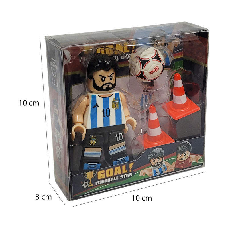 فیگور مدل بازیکن و توپ فوتبال کد 235