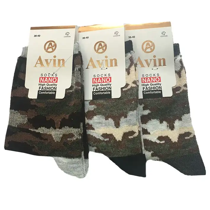 جوراب ساق بلند پسرانه مدل B 3 کد 03 مجموعه 3 عددی