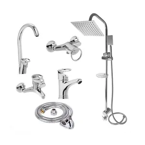 ست شیرآلات تیرداد مدل تندیس مجموعه شش عددی