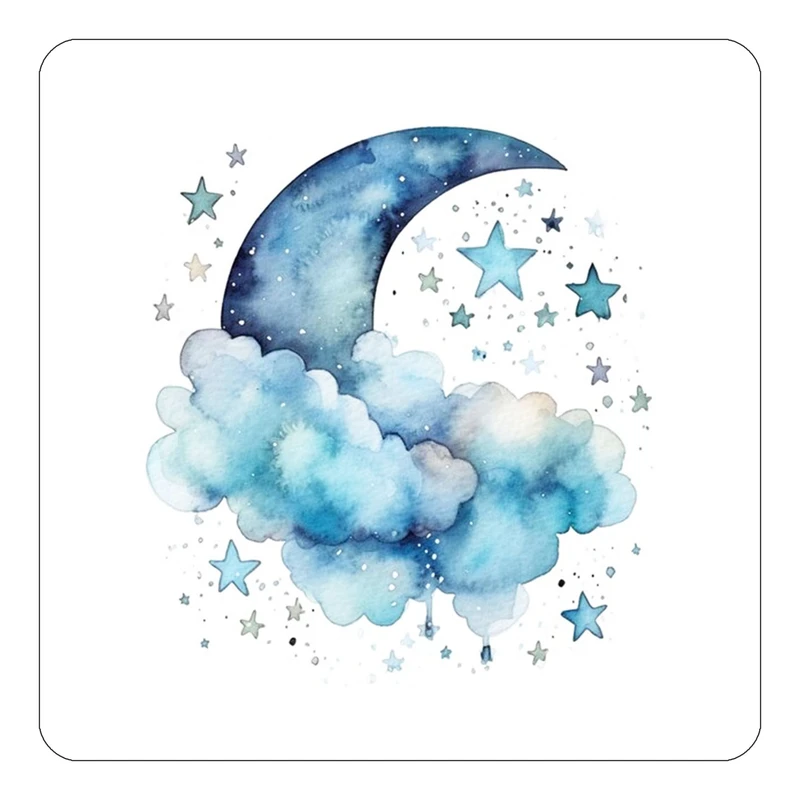 مگنت کاکتی طرح ماه و ستاره مدل mp54765