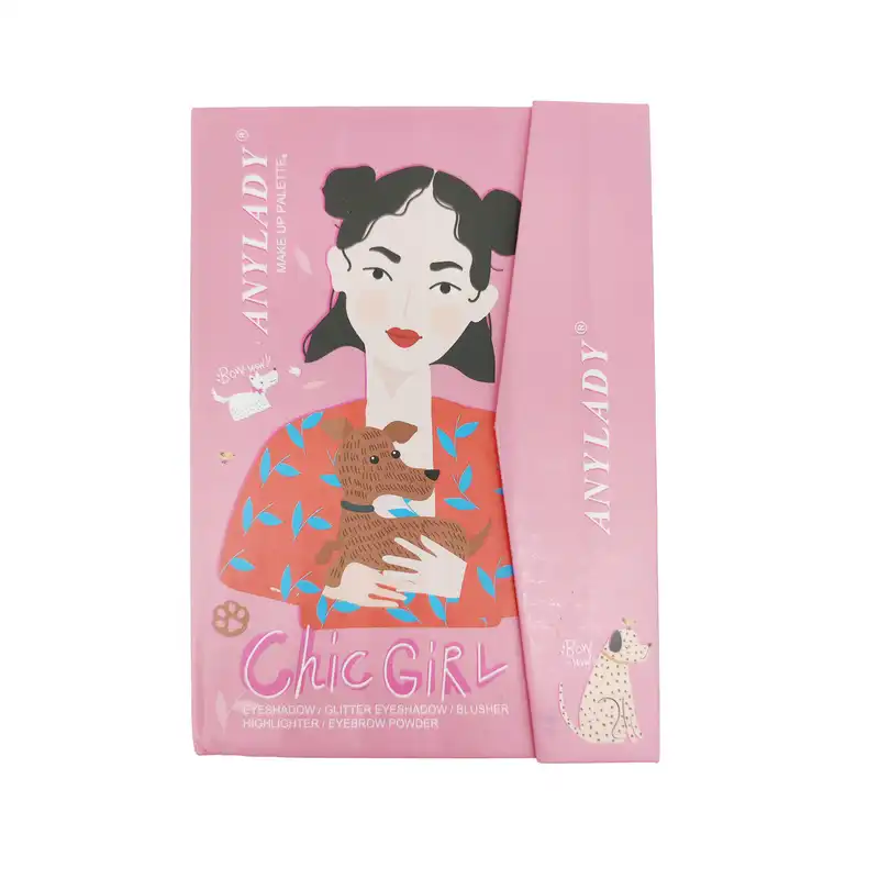 پالت آرایش صورت انی لیدی مدل Chic Girl