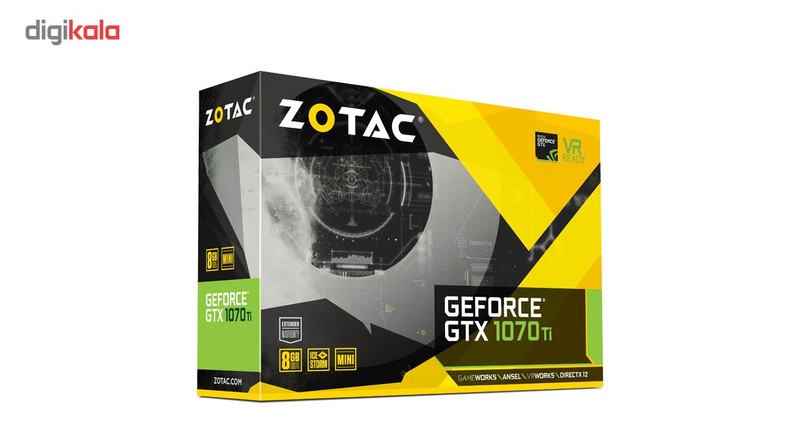 کارت گرافیک زوتک مدل GTX 1070 TI MINI 8GB
