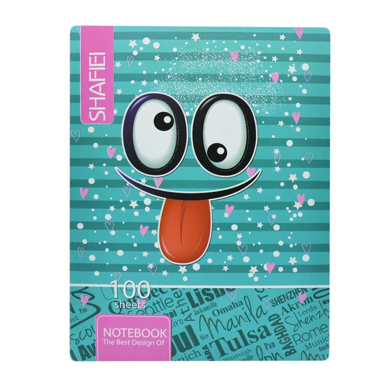 دفتر کلاسوری 100 برگ شفیعی کد 6411