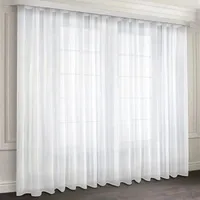 پرده مدل ساده حریر نازلی سایز 300x280 سانتیمتر