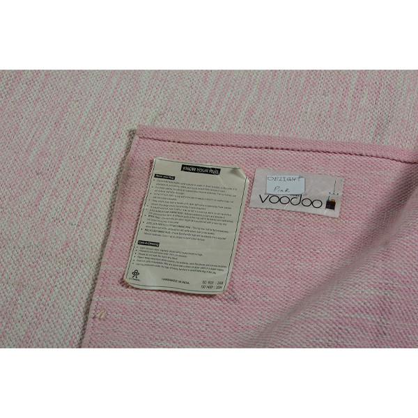 فرش نیمه دستبافت چهار متری وودو هوم مدل دی لایت