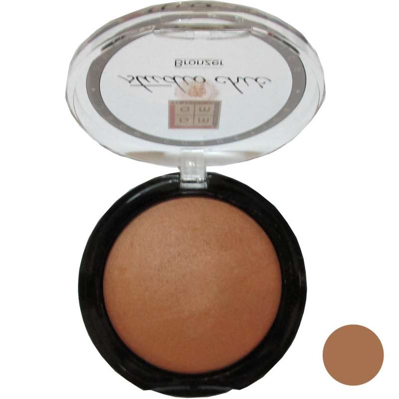 پودر فشرده برنزه کننده دی ام جی ام مدل studio chic bronzer شماره 02