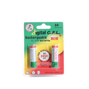 C.F.L 3850 Rechargeable AA Battery Pack Of 2